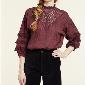 Frye lace top